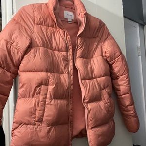 Pink fleece Lined Jacket